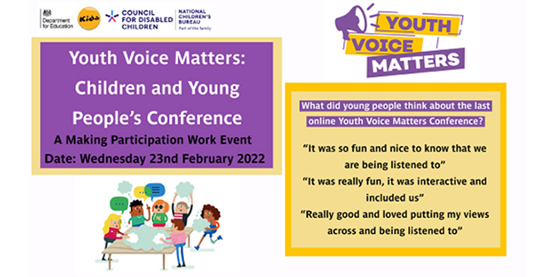 Youth Voice Matters 2022 Conference